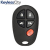 2007-2012 Toyota Highlander / 5-Button Keyless Entry Remote / PN: 89742-0W021 / GQ43VT20T