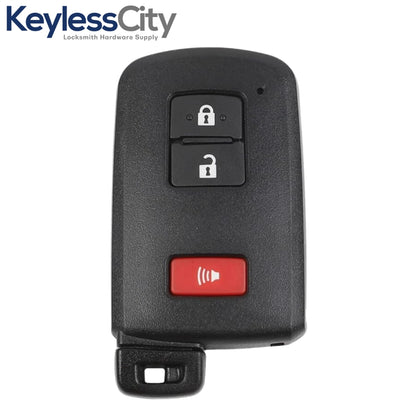 2012-2021 Toyota Highlander / Tacoma / Land Cruiser / 3-Button Smart Key / PN: 89904-0E091 / HYQ14FBA (AG Board 2110 PCB) (AFTERMARKET)