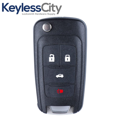 Chevrolet 2014-2016 / 4-Button Remote Flip-Key / PN: 13586489 / KR55WK50073