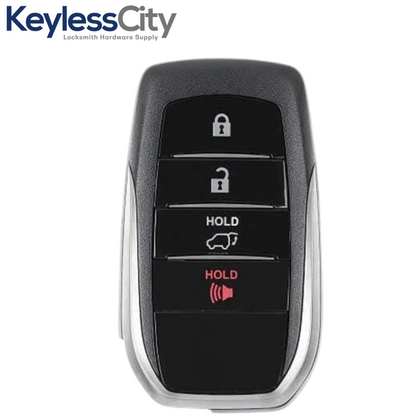 2020-2021 Toyota Land Cruiser / 4-Button Smart Key / PN: 89904-60X40 / HYQ14FBB-0110