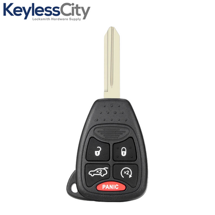 2006-2014 Jeep / Dodge / Chrysler / 5-Button Remote Head Key / OHT692427AA (AFTERMARKET)