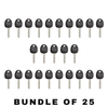 25 X 2006-2011 Hyundai HYN14 / HY17 Canadian Style Transponder Key Shell (NO CHIP) (AFTERMARKET) (Bundle of 25)