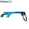Metal Key Fob Bottle Opener with Keychain – Durable and Stylish (KeylessCity)