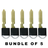 5 X 2006-2020 Nissan Infiniti / Non-Transponder Emergency Key / NI06-P DA34 / H0564-EG010 / (AFTERMARKET) (BUNDLE OF 5)