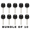 10 X 2003-2013 Toyota / Scion - TOY44D Transponder Key - (D Chip) (AFTERMARKET) (BUNDLE OF 10)