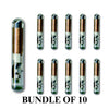 10 X Original Transponder Chip 4C Texas Instruments TI Glass for Ford Lincoln Mercury (BUNDLE OF 10)