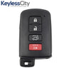 2013-2018 Toyota RAV4 / 4-Button Smart Key / PN: 89904-0R080 / HYQ14FBA / G BOARD 0020B (AFTERMARKET)