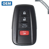 2019-2023 Toyota Rav4 / 4 Buttons Smart Key / 312.11/314.35MHz / 8990H-0R030 / HYQ14FBC (OEM Refurbished)