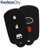 1999-2009 Toyota / 4-Button Remote Keyless Entry Key Silicone Cover / HYQ1512Y (AFTERMARKET)