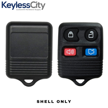 1998-2010 Ford Keyless Entry Remote SHELL For CWTWB1U331 - Black (AFTERMARKET)