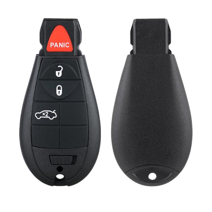 2008-2014 Chrysler Dodge / 4-Button Fobik Key / PN: 05026886AI / IYZ-C01C / Keyless Go Fobik (AFTERMARKET)