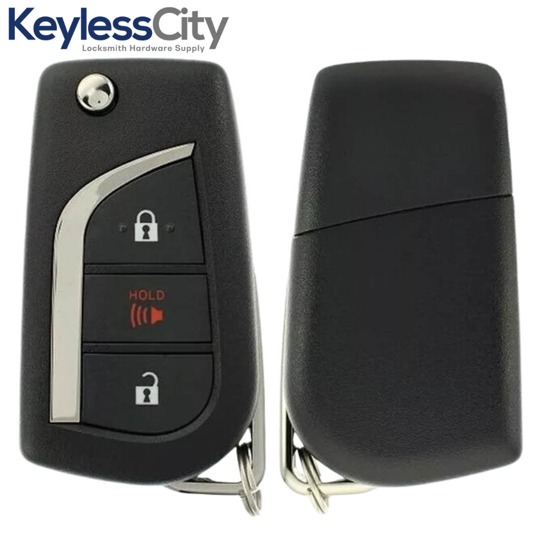2010 - 2016 Toyota / 3-Button Flip Key NEW STYLE / HYQ12BBY (G Chip ...