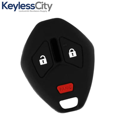 2007-2015 Mitsubishi / 3-Button Remote Head Key Silicone Cover / MIT3 / OUCG8D-620M-A (AFTERMARKET)