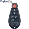 2009-2013 Jeep Grand Cherokee / 6-Button Fobik Key / PN: 68051666AI / IYZ-C01C / Keyless Go Fobik