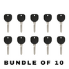 10 X 1998-2008 GM - B99 PK3 Transponder Key (ID 13 Chip) (AFTERMARKET) (BUNDLE OF 10)