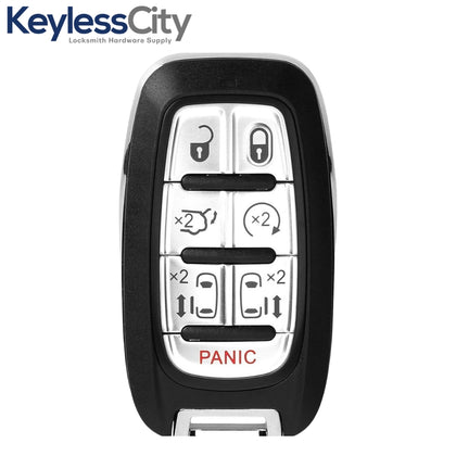 2017-2024 Chrysler Pacifica Voyager / 7-Button Smart Key / No KeySense / PN: 68217832AC / M3N-97395900 (AFTERMARKET)