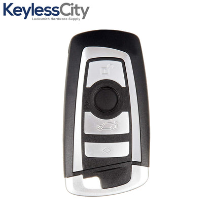 2009-2014 BMW / 4-Button Smart Key / KR55WK49863 / CAS4 / CAS4+ / 433 MHz (AFTERMARKET)