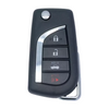 2018-2022 Toyota Corolla Camry / 4 Buttons Remote Flip Key / 89070-33E91 / HYQ12BFB (OEM)