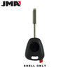 1997-2006 Jaguar - Transponder Key Shell - JMA JAU-1.P - 8-Cut Tibbe Style (JMA TP00JAU-1.P)