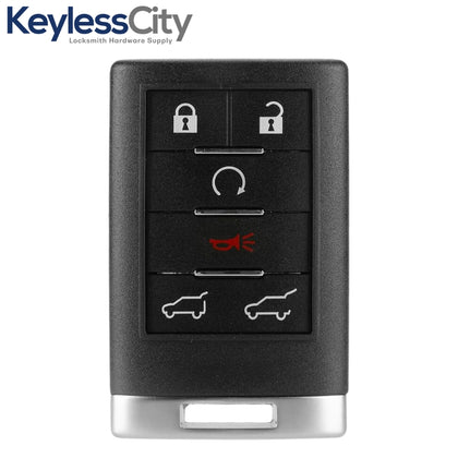 2007-2014 GM Cadillac / 6-Button Keyless Entry Remote / OUC6000066 (AFTERMARKET)