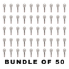 50 X Ilco - Y159-NP CHRYSLER Key Blank (BUNDLE OF 50)