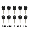 10 X H74 / H86 Ford Mazda Lincoln Transponder Key (4D60 Chip) (AFTERMARKET) (BUNDLE OF 10)