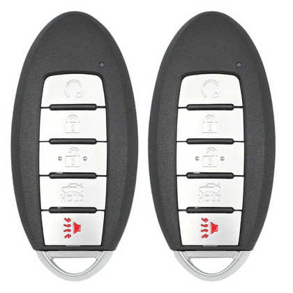 2 X 2019-2023 Nissan Altima Sentra / 5-Button Smart Key / PN: 285E3-6CA6A / KR5TXN4 (AFTERMARKET) (BUNDLE OF 2)