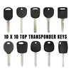 Boost Locksmith’s Recommended Ultimate Bundle: 10x10 Top Aftermarket Transponder Keys (100 Pieces)
