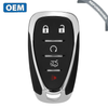 2016-2022 Chevrolet / 5-Button Smart Key / PN: 13529662 / HYQ4EA (OEM Refurb)
