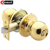 Kenaurd  - Premium Combo Lockset – Knob & Deadbolt – Polished Brass – PB – SC1