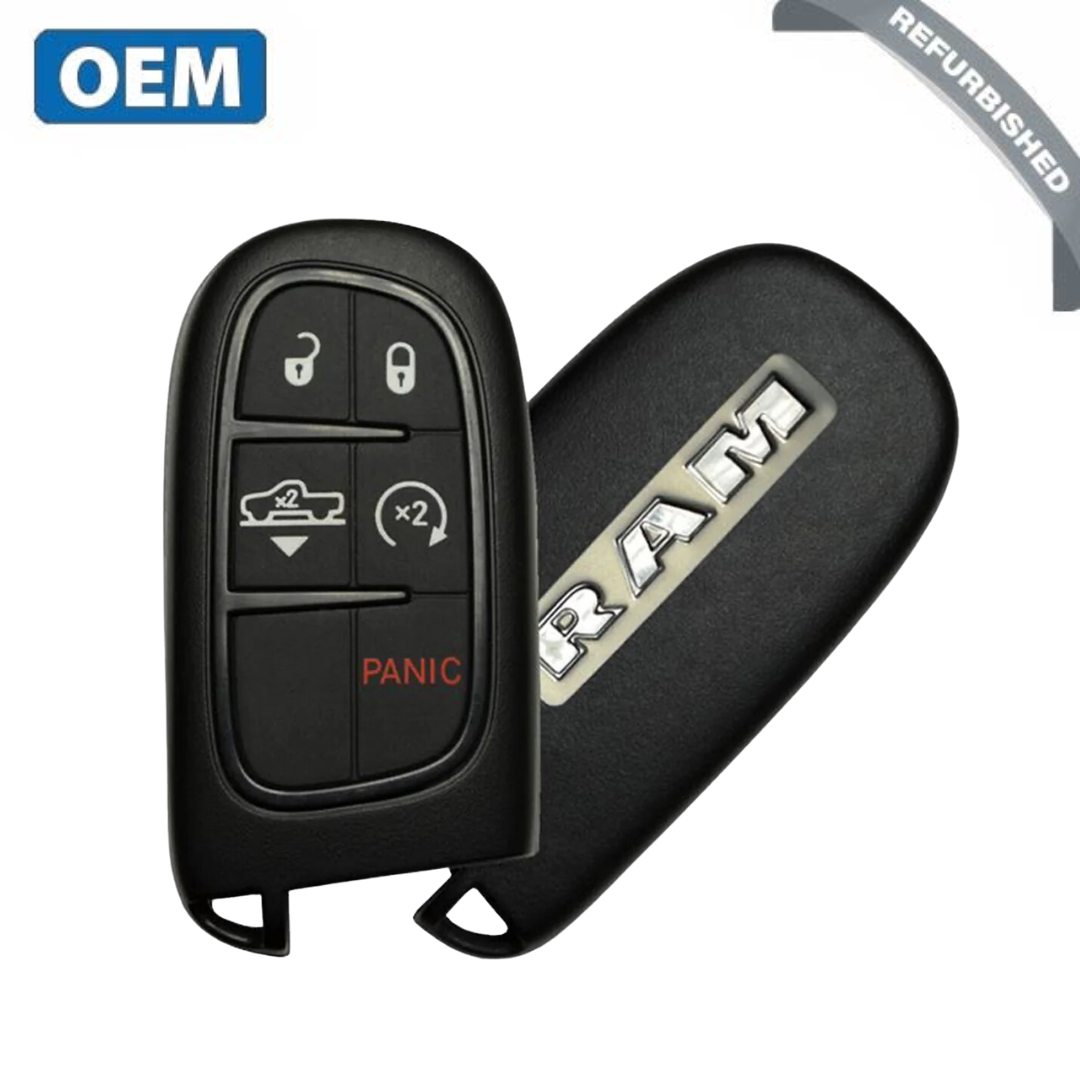 2013-2018 Dodge RAM 5 Buttons Smart Key / 433MHz / 68159657AG / GQ4-54 ...