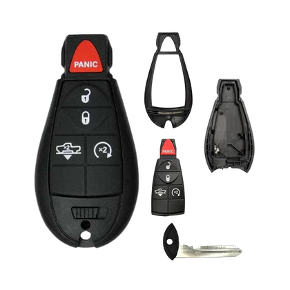 2013-2018 Dodge RAM 5-Button with Air Suspension Fobik Key SHELL (AFTERMARKET)