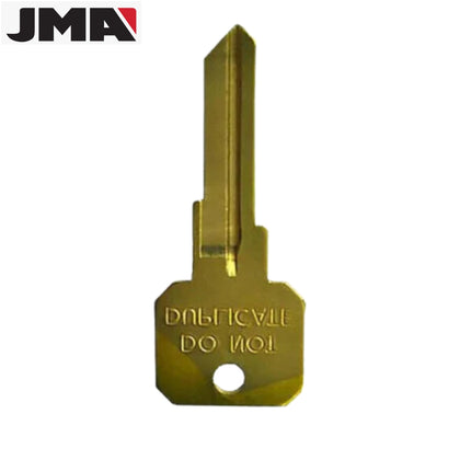 Kwikset Key KW1 (Do Not Duplicate) Blanks - Brass (JMA KW1-2DC)