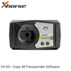 Xhorse - VV-03 - Copy 48 Transponder Function Authorization Software - Mini Key Tool - ( machine sold separately )