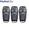 3 X 2013-2016 Ford Fusion Flip Key SHELL For N5F-A08TAA (AFTERMARKET) (Bundle of 3)