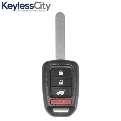 2017-2022 Honda CR-V / Civic / 4-Button Remote Head Key / PN: 35118-T2A-A60 / MLBHLIK6-1TA (G-Chip) (AFTERMARKET)