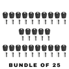 25 X 2013-2019 Ford Lincoln HU101 Side-Mill Transponder Key SHELL (No Chip) For 128-Bit (AFTERMARKET)(Bundle of 25)