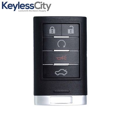 2008-2014 Cadillac CTS STS / 5-Button Smart Key / PN: 25943677 / M3N5WY7777A / (AFTERMARKET)