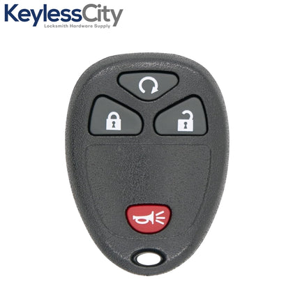 2005-2010 GM / 4-Button Keyless Entry Remote / KOBGT04A (AFTERMARKET)