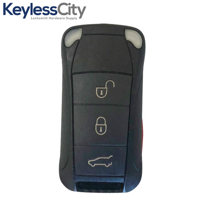 2000-2004 Porsche Cayenne / 4-Button Flip Key / KR55WK45032 / 315 MHz (AFTERMARKET)