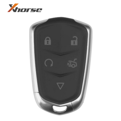 Xhorse XSCD01EN - Cadillac Style 5-Button Universal Smart Key w/ Proximity Function For VVDI Key Tool