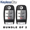 2 X 2017-2018 Kia Forte / 4-Button Smart Key / PN: 95440-A7600 / CQOFN00100 (AFTERMARKET) (BUNDLE OF 2)