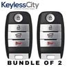 2 X 2016-2020 Kia Optima / 4-Button Smart Key / PN: 95440-D4000 / SY5JFFGE04 (AFTERMARKET) (BUNDLE OF 2)