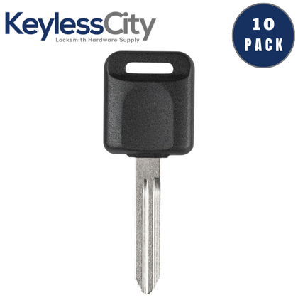 10 X 2002-2019 Nissan Infiniti NI04T Transponder Key (Chip 46) (AFTERMARKET) (BUNDLE OF 10)