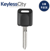 10 X 2002-2019 Nissan Infiniti NI04T Transponder Key (Chip 46) (AFTERMARKET) (BUNDLE OF 10)
