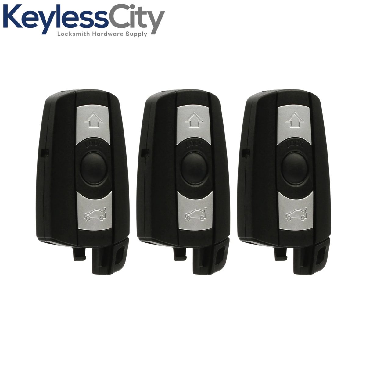 3 X 2006-2011 BMW 3 / 5 Series / 3-Button Smart Key SHELL For KR55WK49 ...