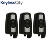 3 X 2006-2011 BMW 3 / 5 Series / 3-Button Smart Key SHELL For KR55WK49127 KR55WK49123 (AFTERMARKET) (Bundle of 3)
