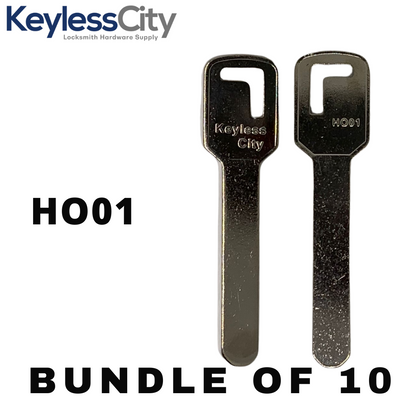 10 X HO01 - Honda Key Blank - Test Key Blade (AFTERMARKET) (BUNDLE OF 10)