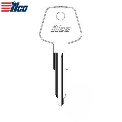 ILCO - British Leyland, Iveco, Maserati, Rover Key Blank - X157 (LF17)