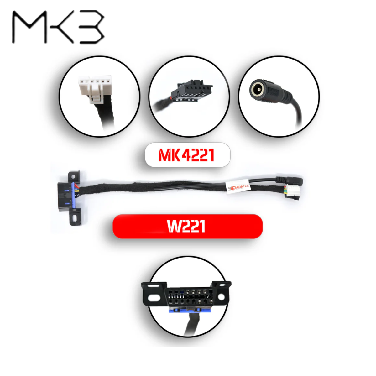 MK3 Mercedes W221 EIS ESL Testing Cables Reading Password Works with A ...
